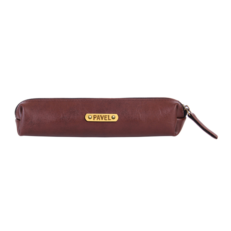 Personalized Medwakh Pouch - Dark Brown