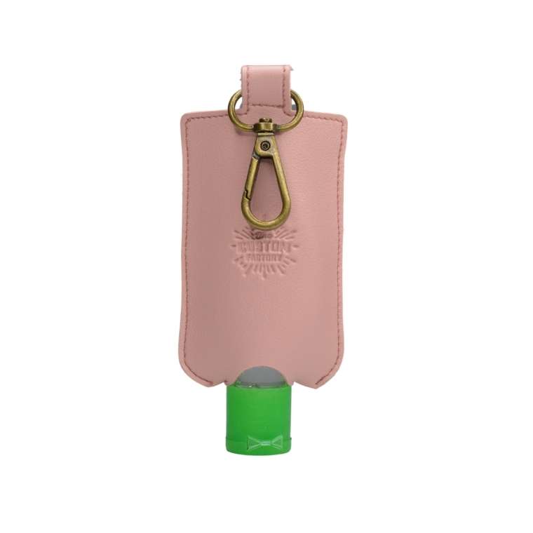 Personalised Sanitizer Cover - Salmon Pink