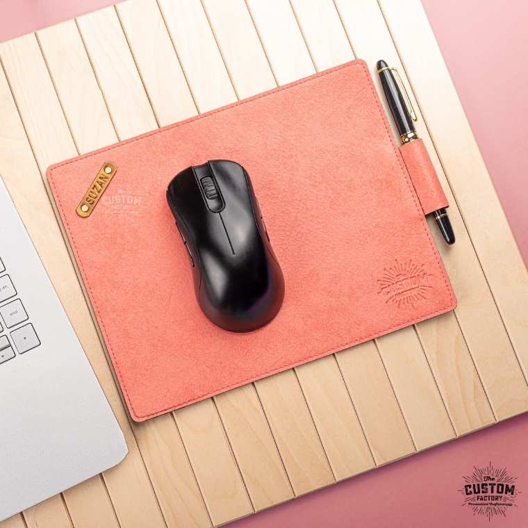 Personalized Mouse Pad - Chocolate Brown