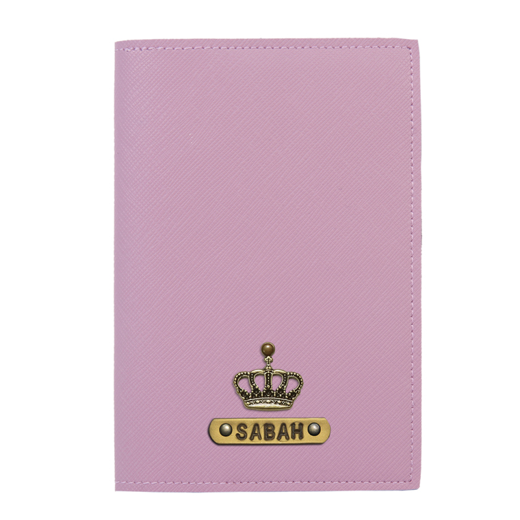 Personalized Passport Cover - Lavender