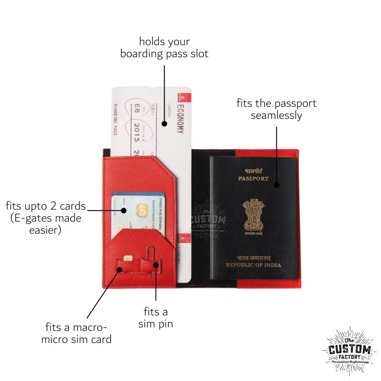Personalised Passport Cover - Change the World