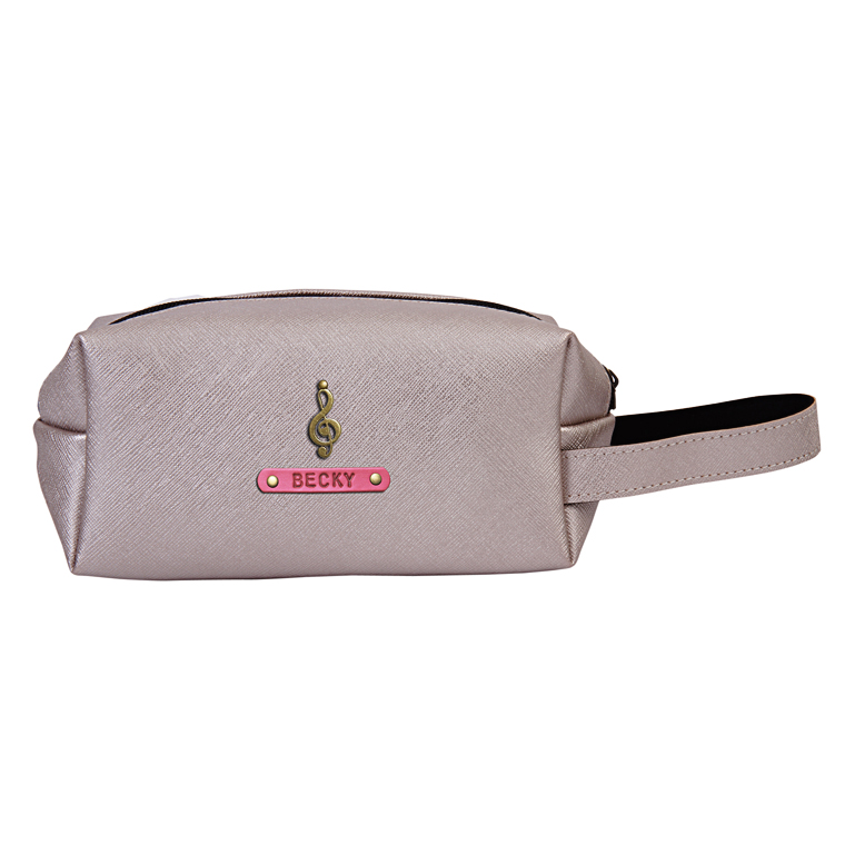 Personalized Toiletry Pouch - Rose Gold