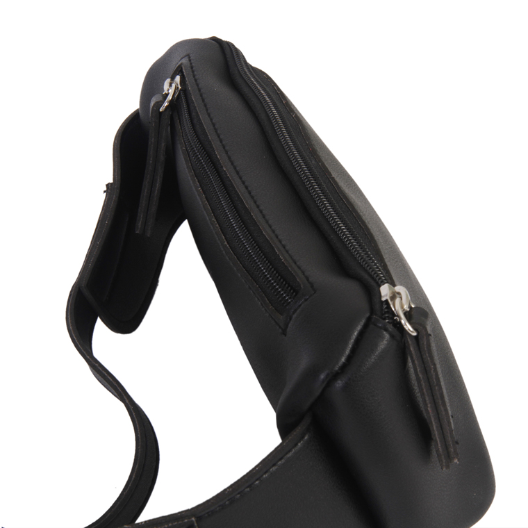 Personalized Crossbody Bag - Charcoal Black