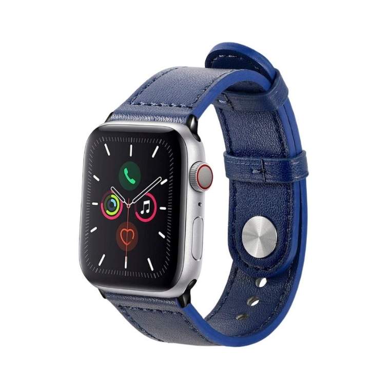 Customized Apple Watch Band 42/44/45mm - Navy Blue