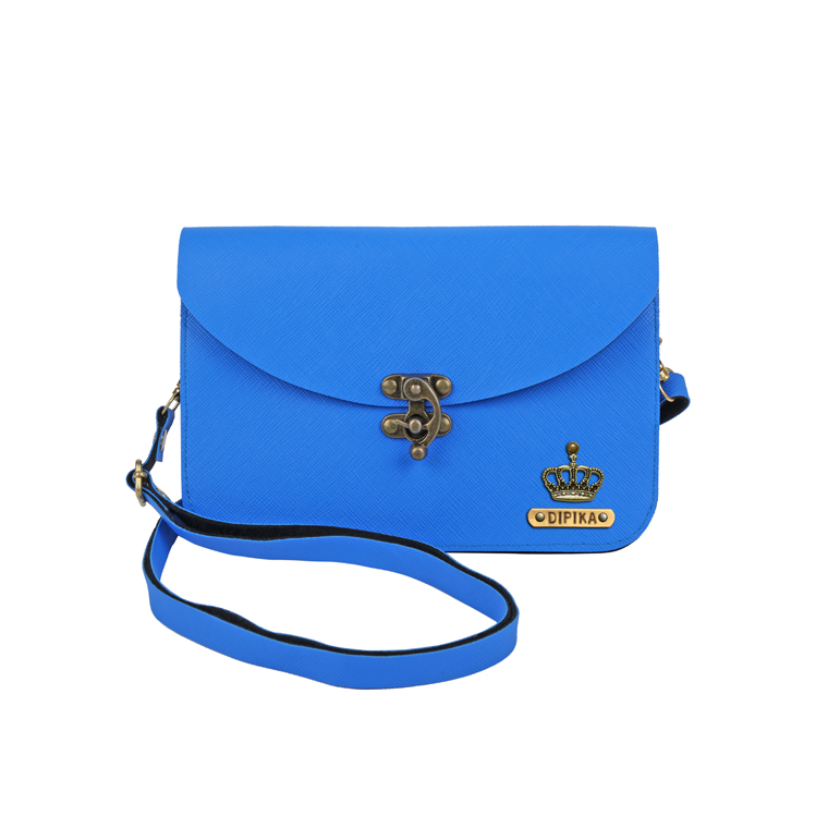 Personalized Women's Clutch - Royal Blue