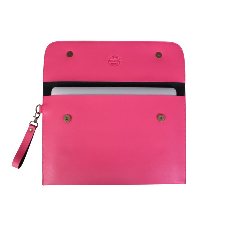 Personalized Laptop Cover 15 inch - Hot Pink