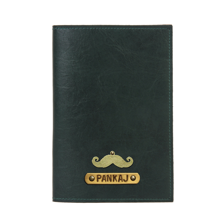 Personalized Passport Cover - Military Green