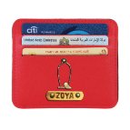 Personalized Classic Card Holder - Red