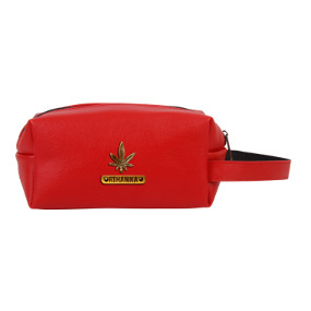 Personalized Toiletry Pouch - Red