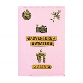 Customized Passport Cover - Adventure Awaits