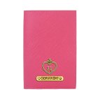 Personalized Passport Cover - Hot Pink