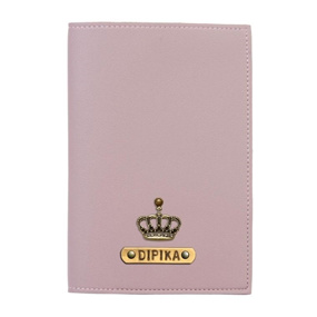 Personalized Passport Cover - Mist Lilac