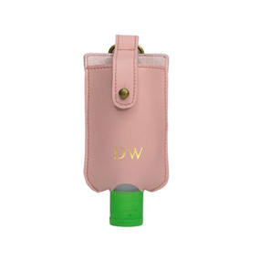 Personalised Sanitizer Cover - Salmon Pink