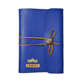 Personalized Journal - Navy Blue