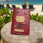 Maroon Bestseller Passport Cover