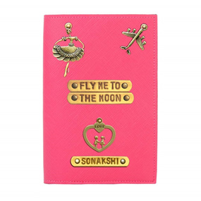 Personalized Passport Cover - Fly me to the Moon