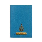 Personalized Passport Cover - Teal Blue