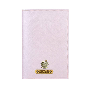Personalized Passport Cover - Rose Gold