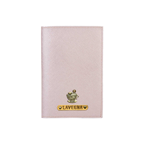 Personalized Passport Cover - Rose Gold