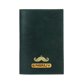 Personalized Passport Cover - Military Green