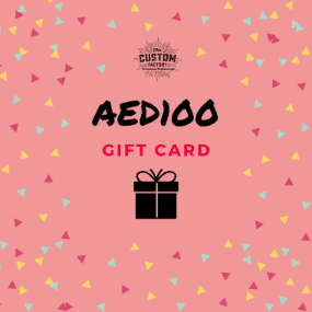 Custom Factory Gift Card - AED100